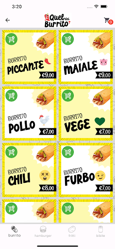 BurritoAPP Screen 2