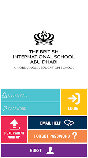 Android application BIS Abu Dhabi screenshort