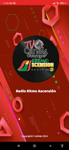 Android application Radio Ritmo Ascensión screenshort