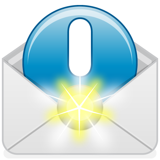 Flash On Mail  Icon