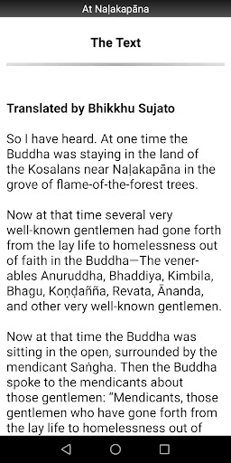 At Nalakapana Sutta - Buddhism Screen 2