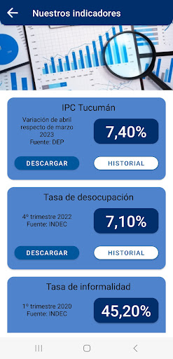 Estadística Tucumán Screen 3
