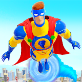 Hurricane Robot Superhero Game icon