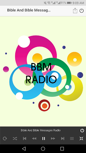 Android application Bible & Bible Messages Radio screenshort