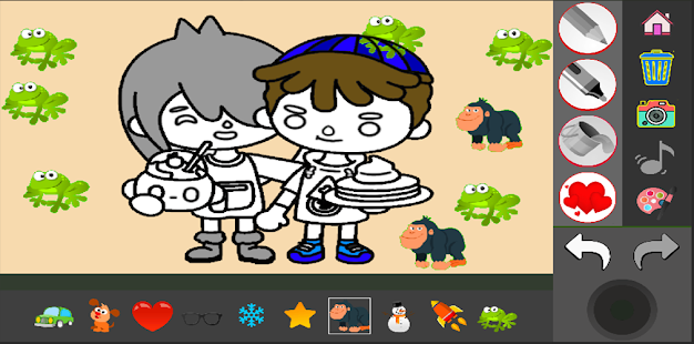 ccplay toca life coloring book 0.1 APK screenshots 7