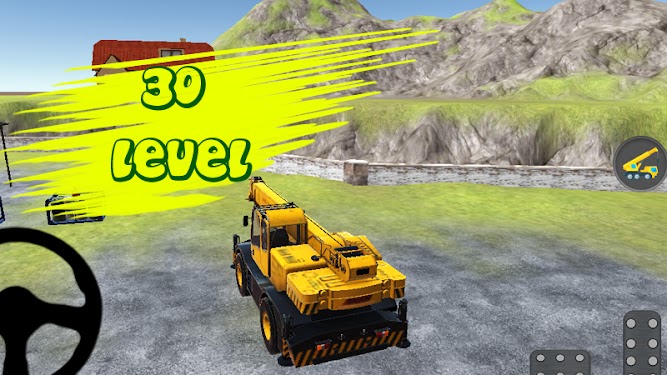 #2. Excavator Crane Simulator 21 (Android) By: Nilasoft Games