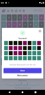 Nerdle Screenshot