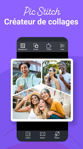 Aperçu de l'application