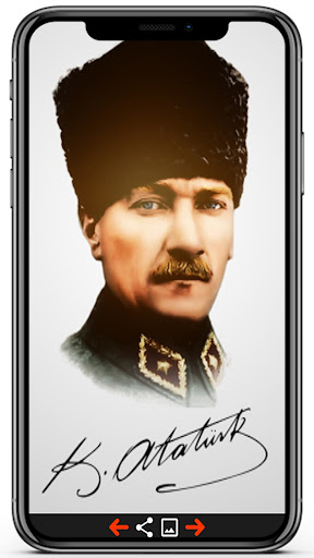 Android application Atatürk Duvar Kağıtları screenshort