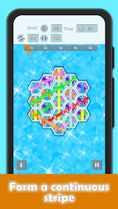 Hexagon Line Puzzle