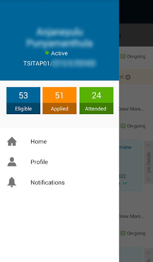 TalentSprint - Placement App Screen 3