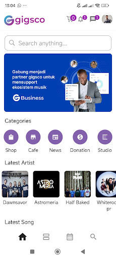 Gigsco Screen 2