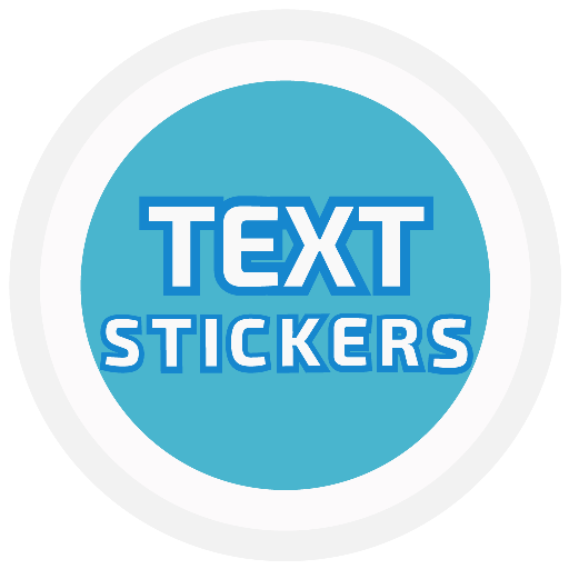 Text Stickers for WhatsApp - W  Icon