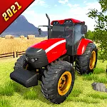 Cover Image of Télécharger Real Tractor Farming Simulation: Village Farm 2021 1.0 APK