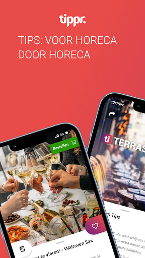 Android application TIPPR voor horeca, door horeca screenshort