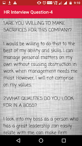 HR Interview Questions