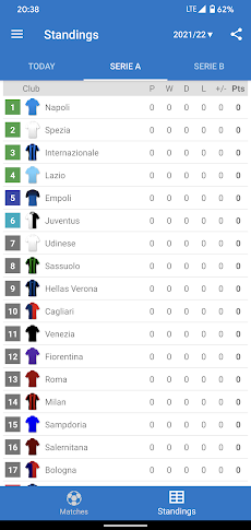 Live Scores for Serie A Italyのおすすめ画像2