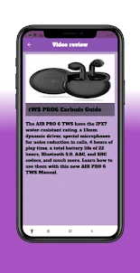 TWS PRO6 Earbuds Guide