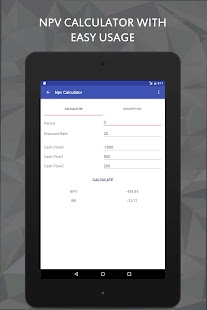 Captură de ecran Ray Financial Calculator Pro