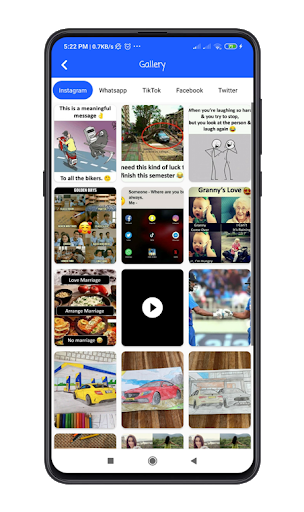 All in 1 Status Saver - Fb, Tiktok, Snack Likee WA