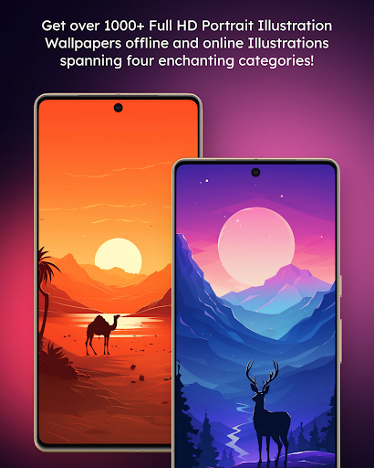 Illustration Wallpapers Screen 3