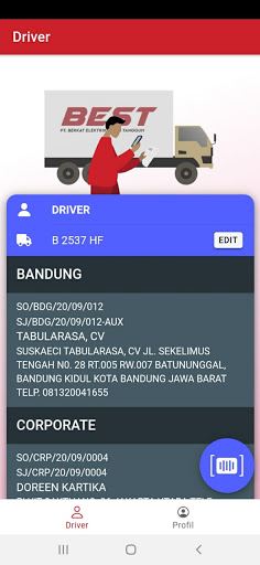 Warehouse System for BEST Screen 3