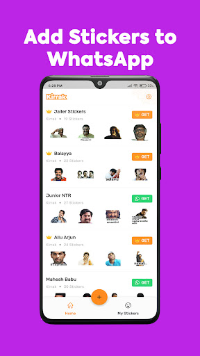 Kirrak Telugu WhatsApp Sticker Screen 2