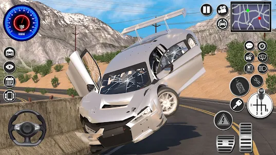 Jeux de crash de voiture