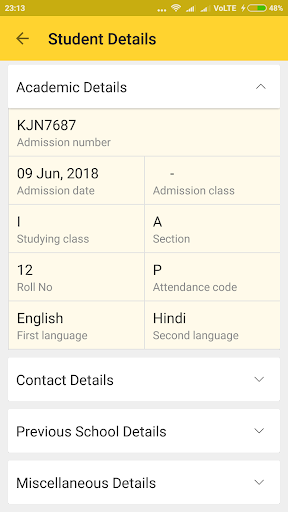 SunValley International School Screen 3