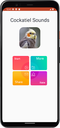 Cockatiel Sounds screenshot 1