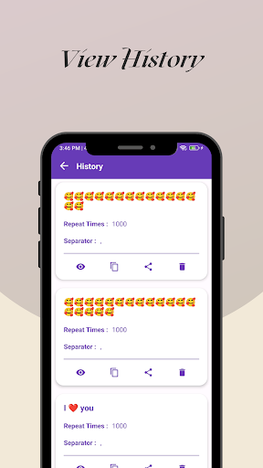 Text Repeater & Remember Screen 3