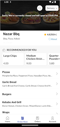Nazar Bbq Screen 3