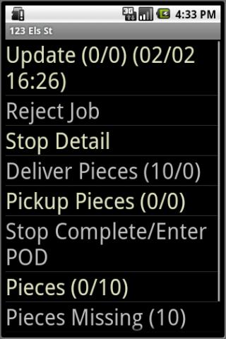 ecMobile Screen 2