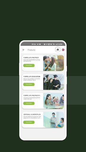 Forte Life Customer App Screen 3