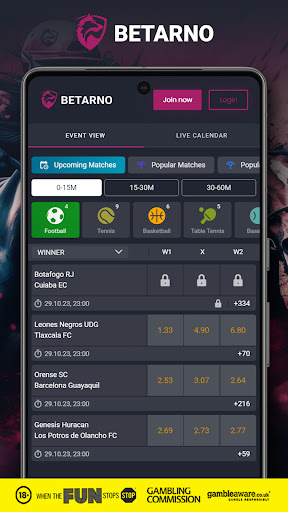 Android application Betarno Online Betting Casino screenshort