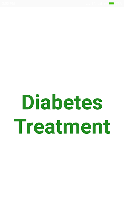 Diabetes Treatment - 3.1.6 - (Android)