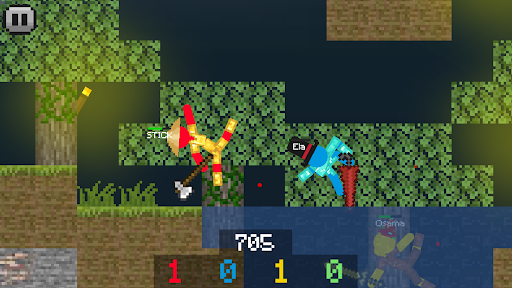Stickman vs Multicraft Ragdoll Fight
