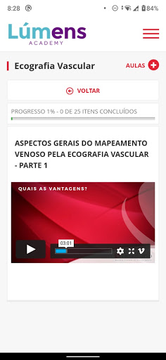 Android application Lúmens screenshort