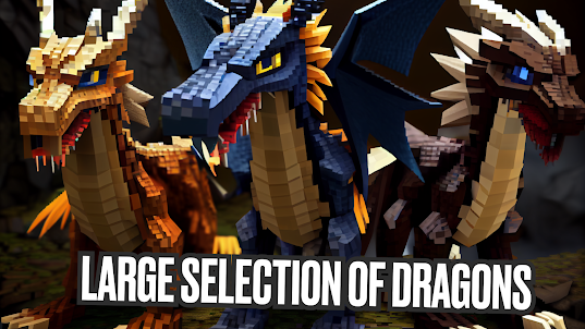 Fantasy Dragons Mod for MCPE