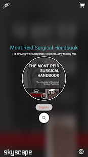 Mont Reid Surgical Handbook Capture d'écran