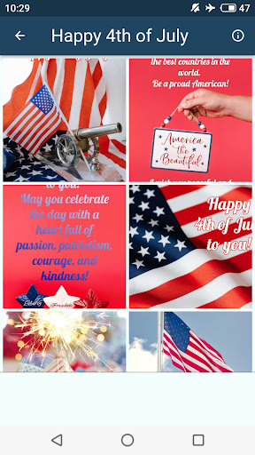 Happy 4th of July Greetings Screen 2