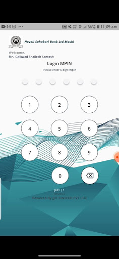 Android application Haveli Sahakari Bank Ltd.Moshi screenshort