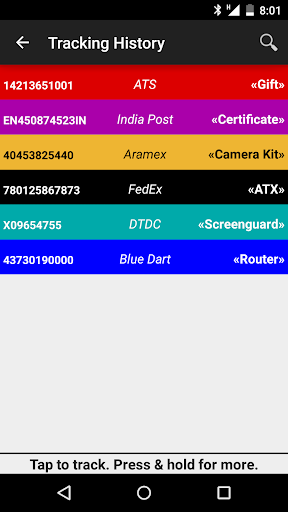 Courier Tracker Multi Screen 2