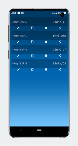 Password Generator Lite Screen 3