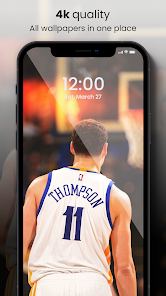 Screenshot 5 Fondos de pantalla de la NBA android