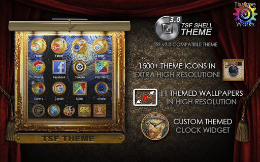 TSF Shell 3D Theme Van Gogh