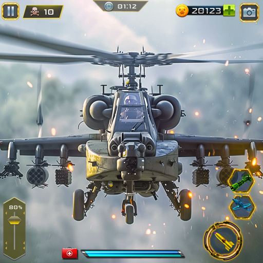 حربية معركة هليكوبتر لعبة