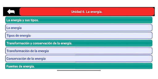 Física y Química 2° ESO Screen 2