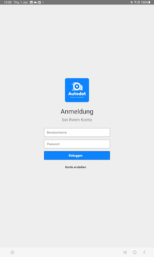 Android application Autodat screenshort