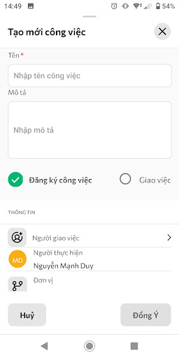 MobiFone eWork Screenshot 3 - AppWisp.com